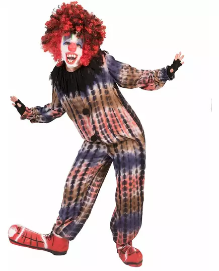 Scary clown costume for boys