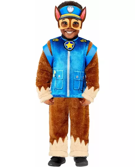 Deluxe Chase Paw Patrol barnekostyme, Størrelse: 3–4 år (94–104 cm)