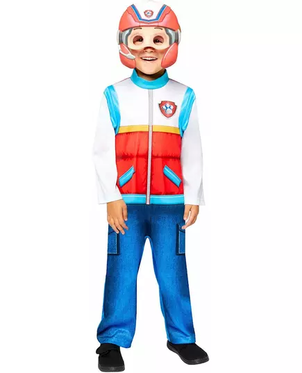 Ryder-kostyme og maske til barn, Paw Patrol, Størrelse: 3–4 år (94–104 cm)