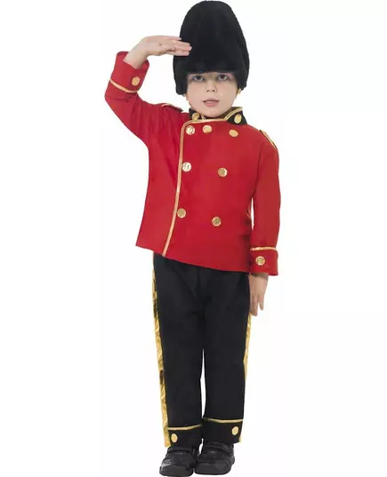 English Guard costume for children, Size: 4-6 years (115/128 cm)