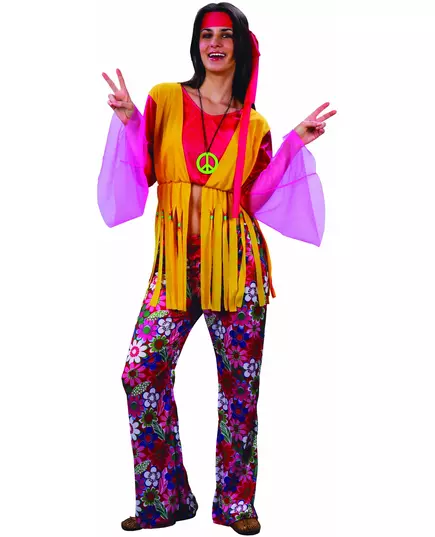 Women's hippie costume, Size: Small
