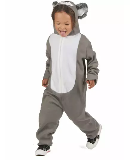 Children's koala costume, Size: 10-12 years (130-140 cm)