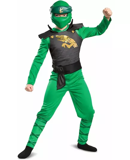 LEGACY Lloyd Ninjago-kostyme – LEGO Kids, Størrelse: 10–12 år (137 – 149 cm)