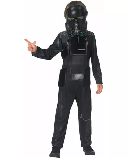 Luxury Death Trooper Star Wars Rogue One costume for children, Size: 5-6 years (116 cm)