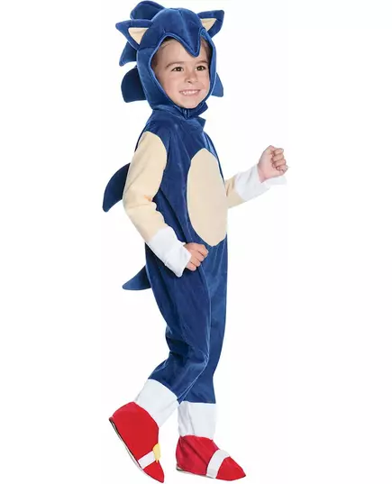 Luksuriøst Sonic-kostyme til barn, Størrelse: 2–3 år (83–97 cm)