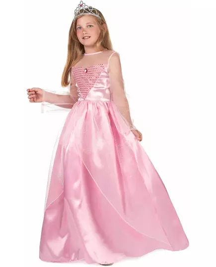 Pink princess costume for girls, Size: 3-4 years (92-104 cm)