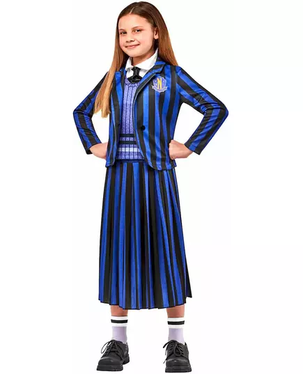 Enid skoleuniformkostyme - Wednesday Kids, Størrelse: 11–13 år (142–164 cm)
