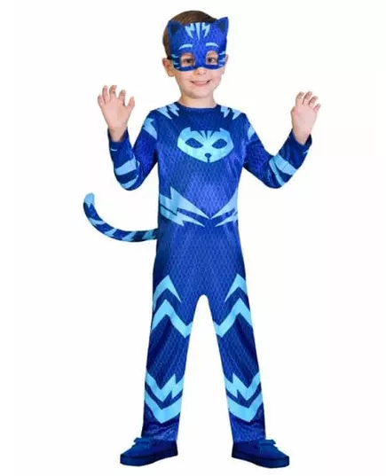 Yoyo PJ Masks barnekostyme, Størrelse: 2–3 år (94–98 cm)