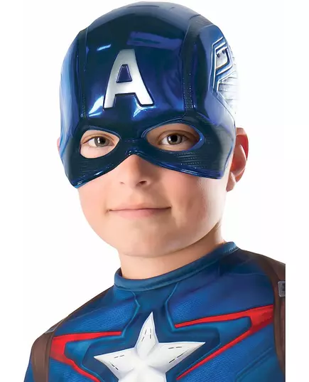 Captain America halvmaske for barn