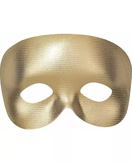 Gull halvmaske for voksne