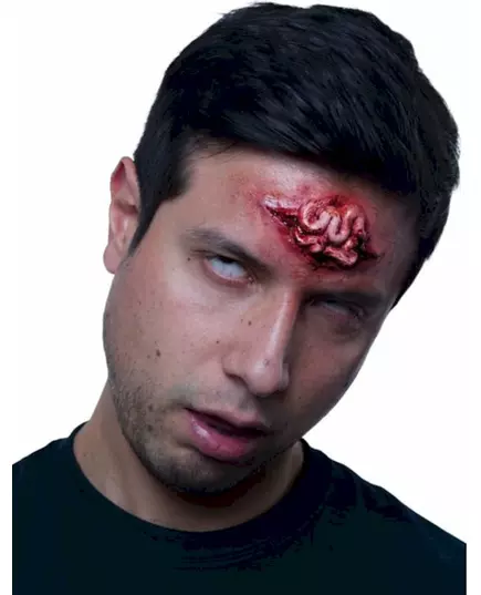 False wound in adult brain