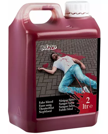 Falskt blod til tekstil 2 L Halloween
