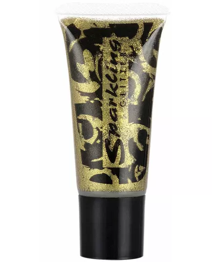 Gold glitter gel
