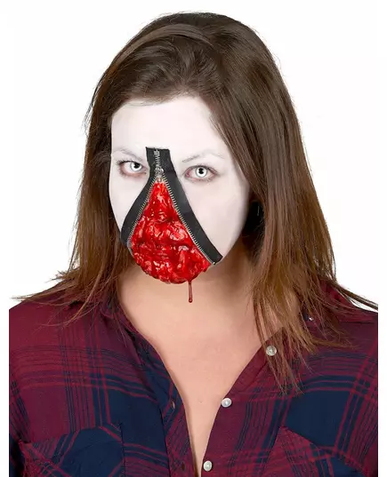 Sminkesett for Halloween med glidelås for voksne