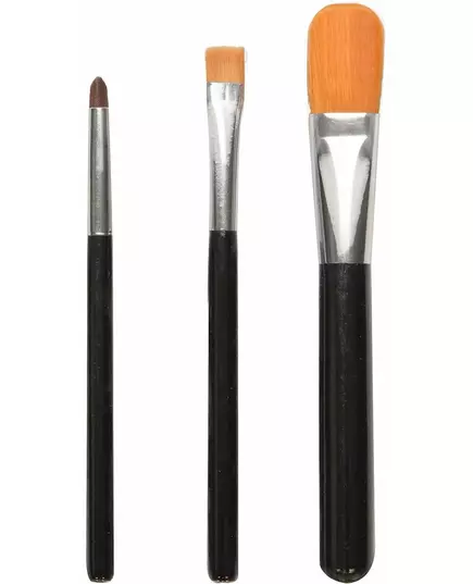 Set of 3 makeup brushes