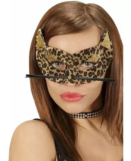 Female leopard wolf with ears