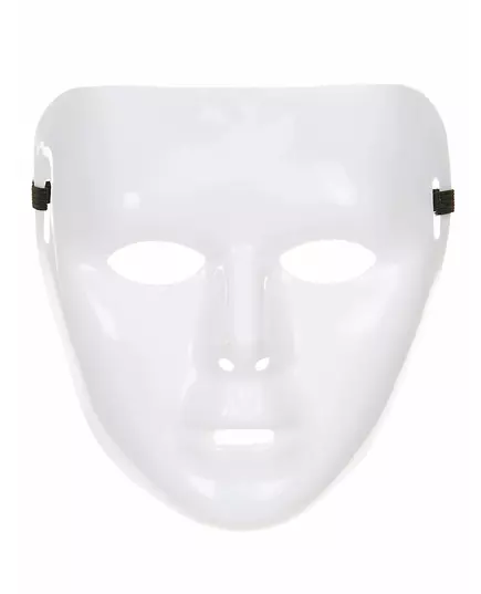 Adult Glossy White Mask