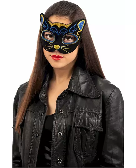 Fargerik kattemaske for voksne