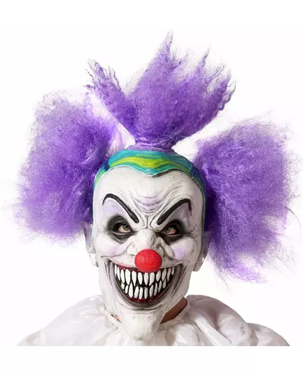 Crazy clown mask for adults