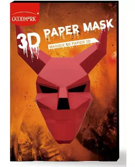 Adult Devil 3D Paper Mask