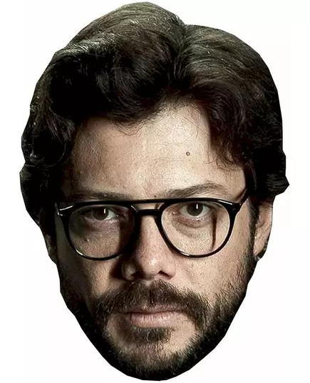 Álvaro Morte cardboard mask