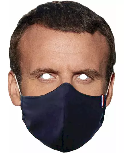 Pappmaske-president med maske