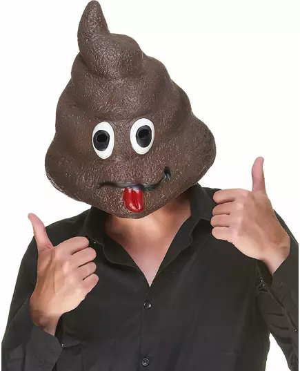 Adult Poop Latex Mask