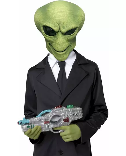 Voksen Alien-maske og hansker