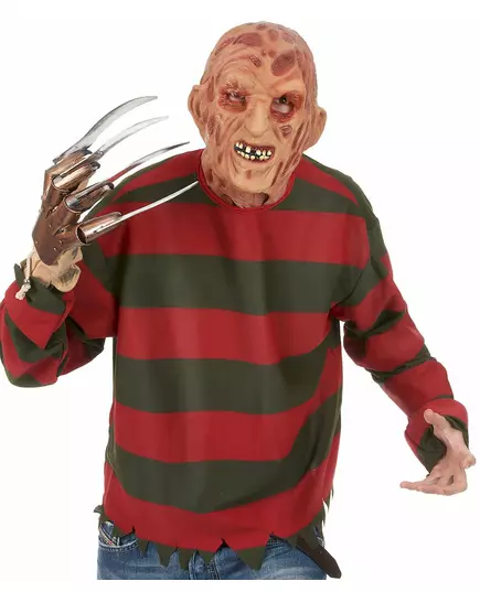 Freddy Krueger heldekkende maske for voksne