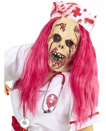 Helmaske for zombiesykepleiere