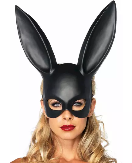 Svart kaninmaske