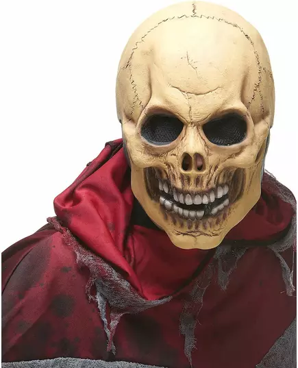 Adult scary skull latex mask