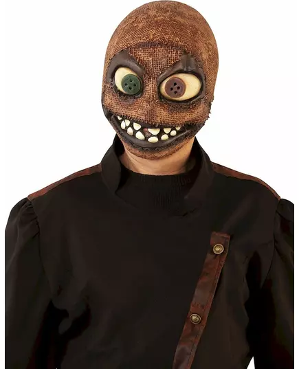 Latex mask with man bag effect