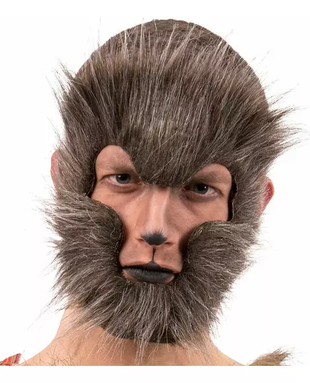 Adult brown wolf mask