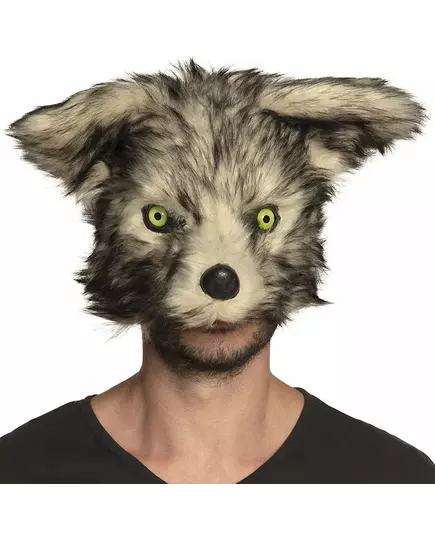 Adult plush werewolf mask