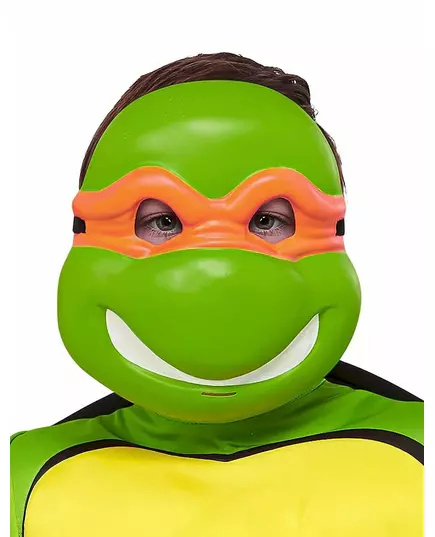 Michelangelo Teenage Mutant Ninja Turtles plastmaske for barn