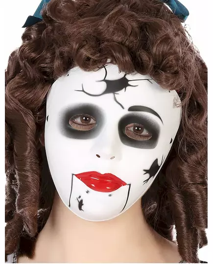 Sprukket dukkemaske for voksne