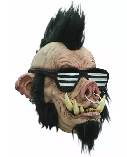 Voksen punk villsvinmaske