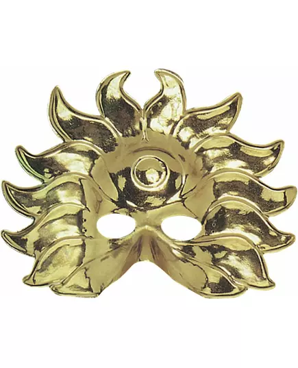 Adult plastic gold sun mask