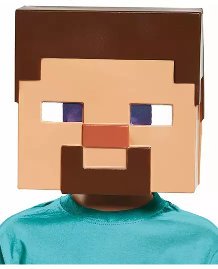 Steve Minecraft-maske for barn