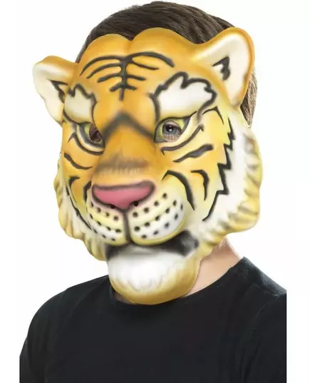 Barnemaske med tigerhode