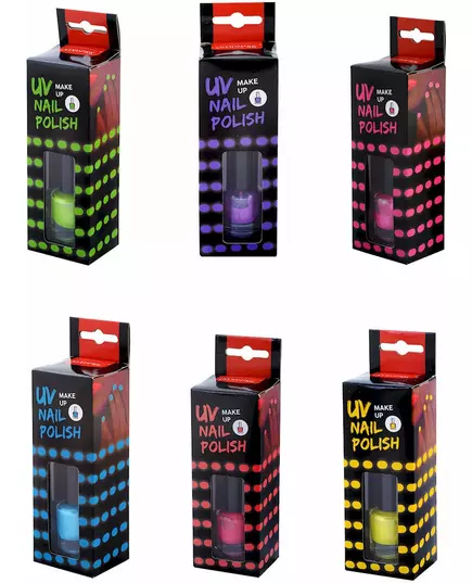 UV-effekt neglelakk 7 ml, Farge: Lilla