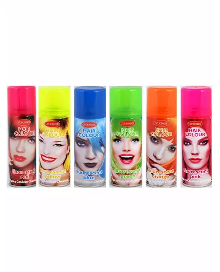 Neon hårfargespray 125 ml, Farge: Neonrosa