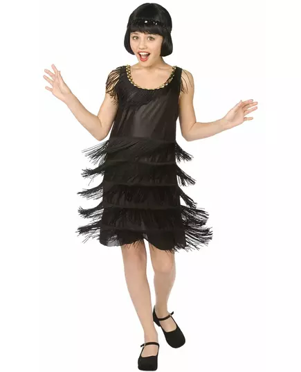 Charleston costume for girls, Size: 8-10 years(146 cm)