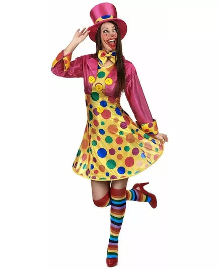 Funny clown costume for women, Size: X-Large