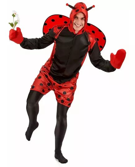 Adult ladybug costume, Size: X-Large