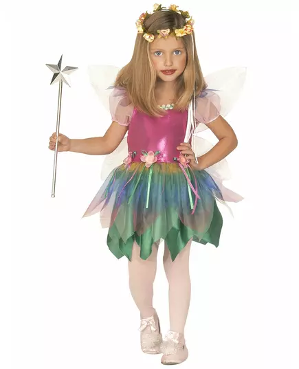 Dragonfly fairy costume for girls, Size: 4-5 years (116 cm)