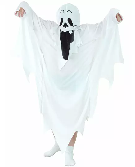 Barnas Halloween-spøkelseskostyme, Størrelse: 7–9 år (120–130 cm)
