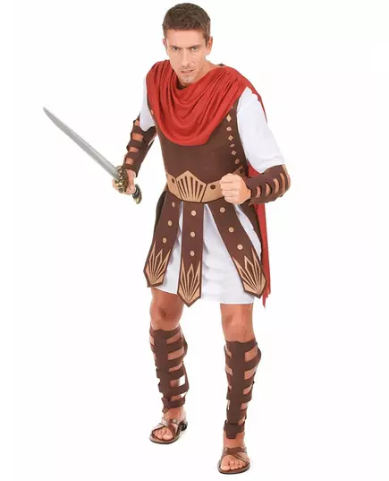 Gladiatorkostyme for menn, Størrelse: Small