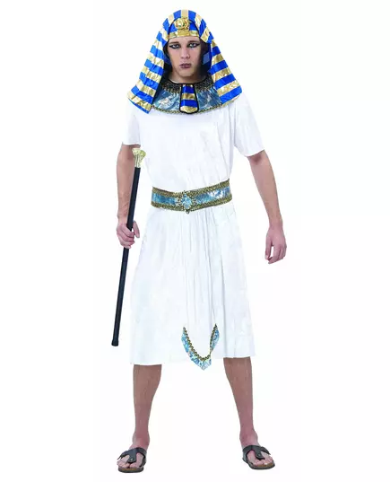 Komplett egyptisk faraokostyme for menn, Størrelse: X-Large